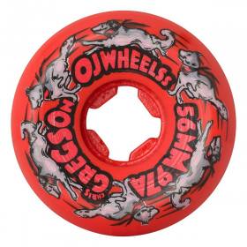 56mm 97a OJ Elite Mini Combo Chris Gregson Masher II Pro 50-50 Wheels - Red/Black