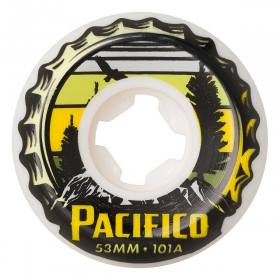 53mm 101a OJ Pacifico Elite Mini Combo Wheels - White