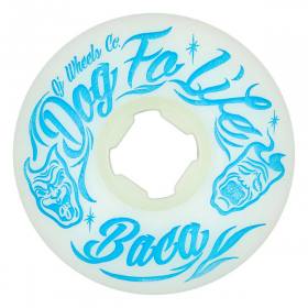 54mm 99a OJ Sammy Baca Dog For Life EZ Edge Pro Wheels - White