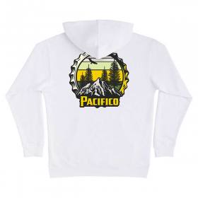 OJ Wheels Pacifico Heavyweight Pullover Hoodie - White