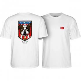 Powell Peralta Hill Bulldog T-Shirt - White