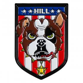 Powell Peralta Frankie Hill Bulldog Lapel Pin