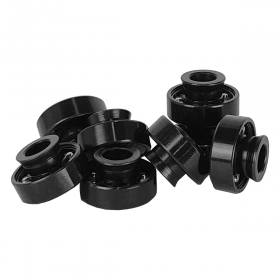 Psycho Abec-7 Bearings Biltin Spacers - Black