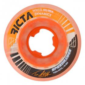 53mm 95a Ricta Tom Asta Speedrings Slim Wheels - Clear Orange