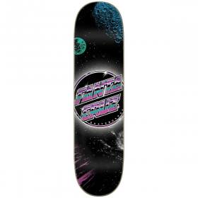 8x31.6 Santa Cruz Chrome Dot Space Everslick Deck