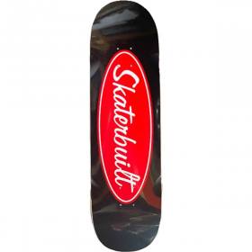 9x33 Skaterbuilt Trucker Logo Deck - Black Formica