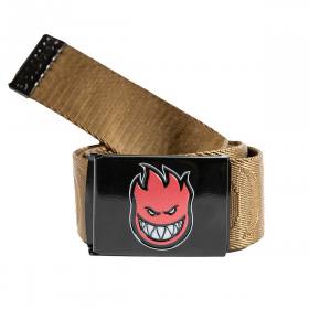 Spitfire Wheels Bighead Fill Crescent Jacquad Swirl Belt - Brown/Black/Red