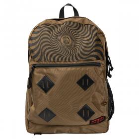 Spitfire Wheels Bighead Swirl Backpack - Brown/Black