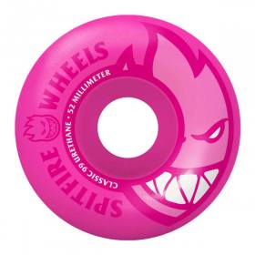52mm 99a Spitfire Bighead Wheels - Neon Pink