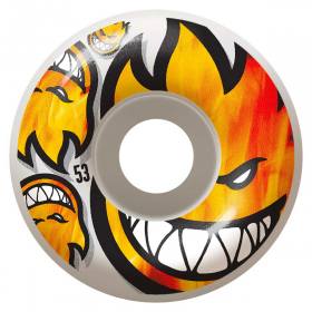 57mm 99a Spitfire Bighead Burn Posse Wheels - White
