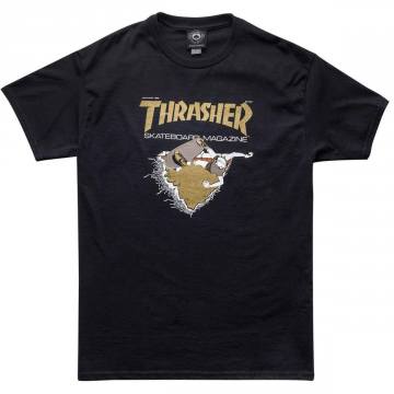 Thrasher Hieroglyphic T-Shirt - Navy Blue | SoCal Skateshop