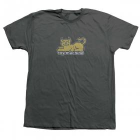 Toy Machine Devil Cat 2019 90's T-Shirt - Charcoal