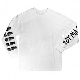 Toy Machine Fists Long Sleeve T-Shirt - White