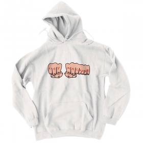 Toy Machine Fists Pullover Hoodie - White