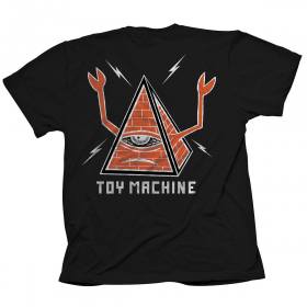 Toy Machine Pyramid T-Shirt - Black