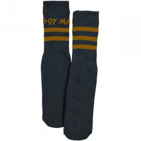 Toy Machine Stripes Crew Socks - Navy