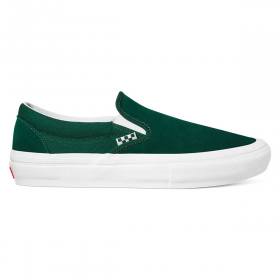 Vans Skate Slip On Shoes - Wrapped Green/White