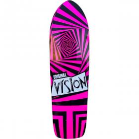 8.5x32.25 Vision Original Modern Shaped Deck - Pink/Black