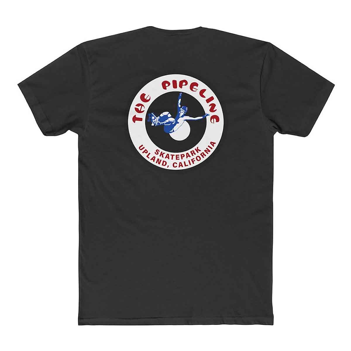 45RPM Vintage Pipeline Skatepark TShirt Black SoCal