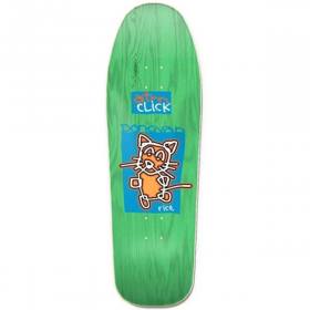 10x31.2 ATM Click Donovan Rice Cat Shaped Deck - Green Stain