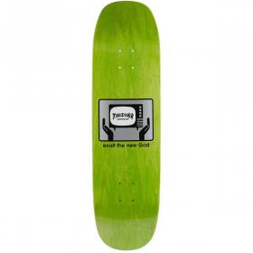 8.75x32.25 Alien Workshop Exalt Thrasher Shovel Shaped Deck - Green Stain