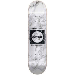 8.5x32.1 Almost Minimalist R7 Deck - White/Black