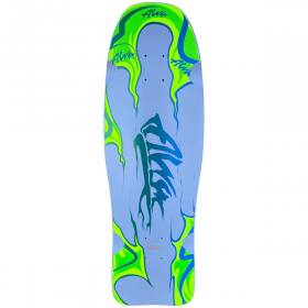9.75x31.5 Alva Aggression Fish Modern Deck - Silver