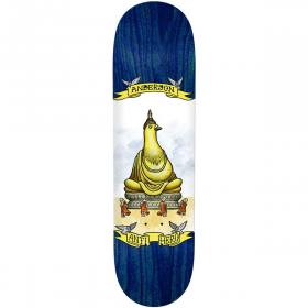 8.5x32.18 Antihero Brian Anderson Pigeon Religion Deck - Blue Stain
