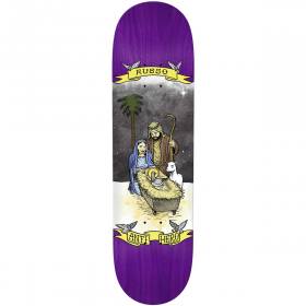 8.38x32.25 Antihero Robbie Russo Pigeon Religion Deck - Purple Stain