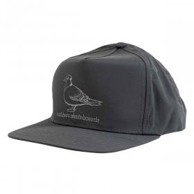 Antihero Basic Pigeon Snapback Hat - Dark Grey/Grey