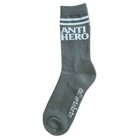 Antihero Blackhero If Found Crew Socks - Gray/White