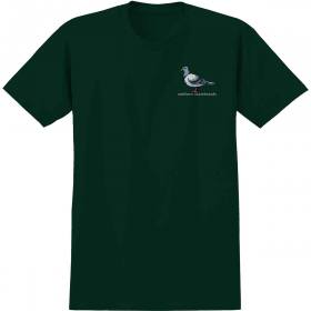 Antihero Lil Pigeon T-Shirt - Forest Green/Multi