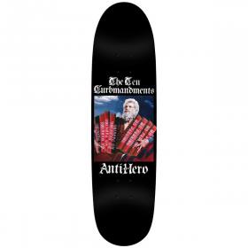 8.5x31.7 Antihero Ten Curbmandents Black Widow Shaped Deck