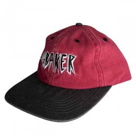 Baker Jollyman Snapback Hat - Red/Black