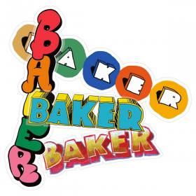 Baker Spring 2023 One-Offs 4 Sticker Pack