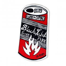 Black Label 35 Years Can Lapel Pin