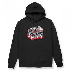 Black Label 35 Years Six Pack Pullover Hoodie - Black
