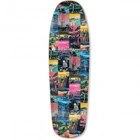 9.63x32 Black Label Violet Actions Max Shaped Deck