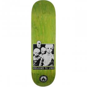8.75x32.25 Black Label Welcome To 1988 Deck - Green Stain