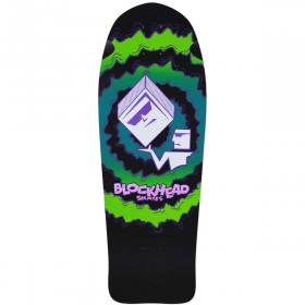 10.25x30 Blockhead Chaos Re-Issue Deck - Black Dip