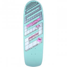 9.125x30.125 Blockhead Streetstyle 1 Re-Issue Deck - Blue/Grey