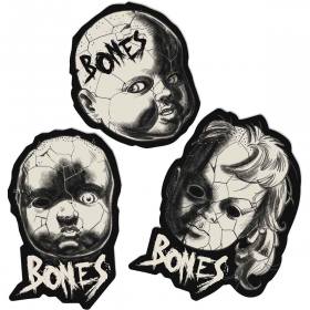 Bones Wheels Dollhouse 3 Sticker Pack - 3"