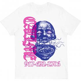 Call Me 917 Jabber Mouth T-Shirt - White