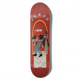 8.125x31.625 Chocolate Jesus Fernandez Paper Dancer Deck - Red