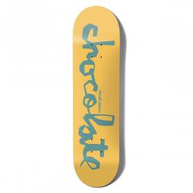 8.25x31.875 Chocolate Vincent Alvarez OG Chunk Deck - Banana