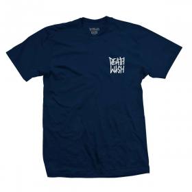 Deathwish The Truth T-Shirt - Navy/White