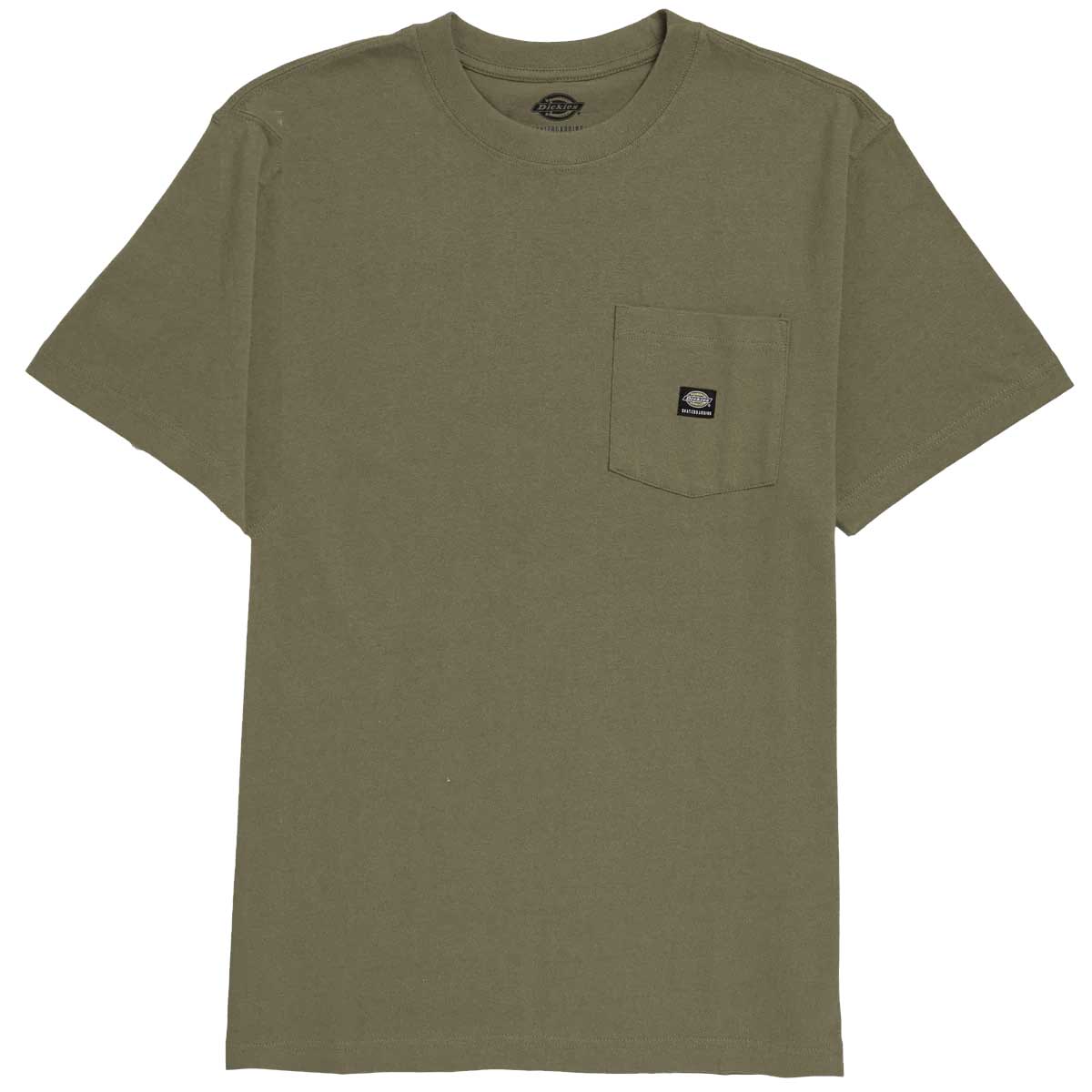 Olive Skateboarding | SoCal Dickies Pocket Heavyweight - Green T-Shirt Skateshop