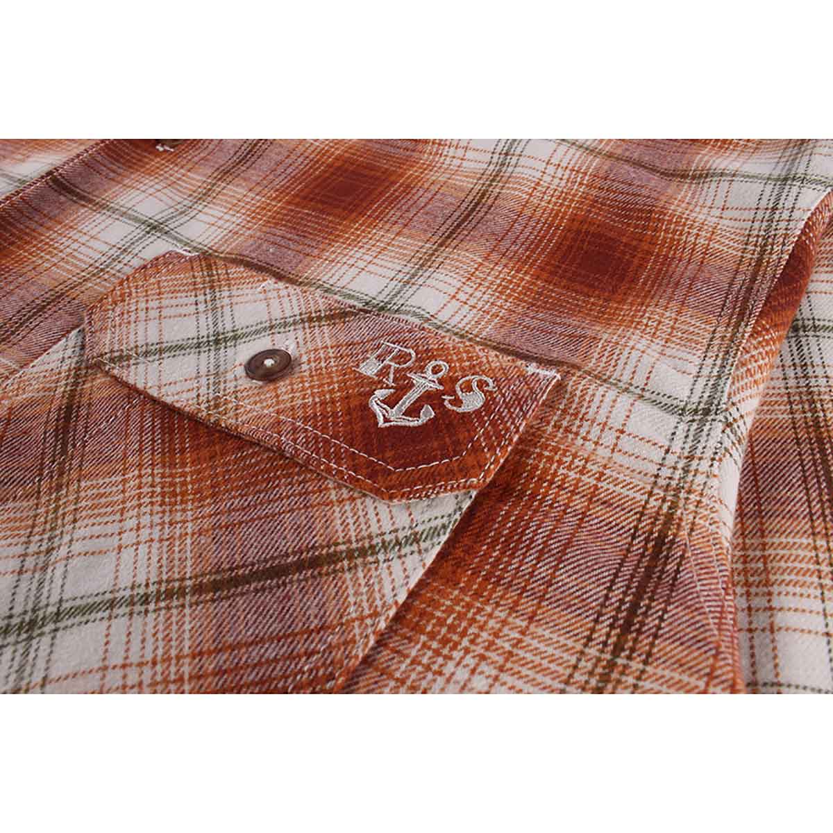 Dickies Flannel Shirt - White - Medium