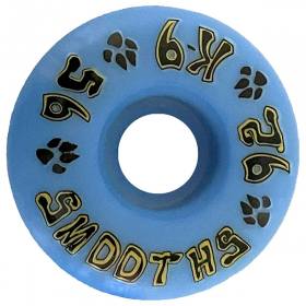 56mm 92a Dogtown K-9 Smooths Wheels - Sky Blue