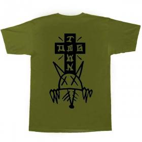 Dogtown Rat Face T-Shirt - Military Green